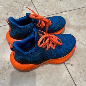 Adidas Childs Blue Sneakers, Size 3.5